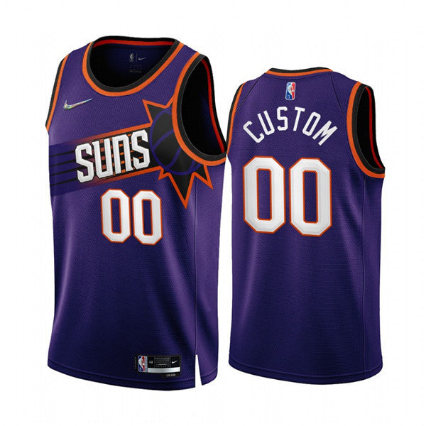 Custom Phoenix Suns purple jersey