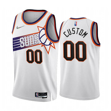 Custom Phoenix Suns white jersey