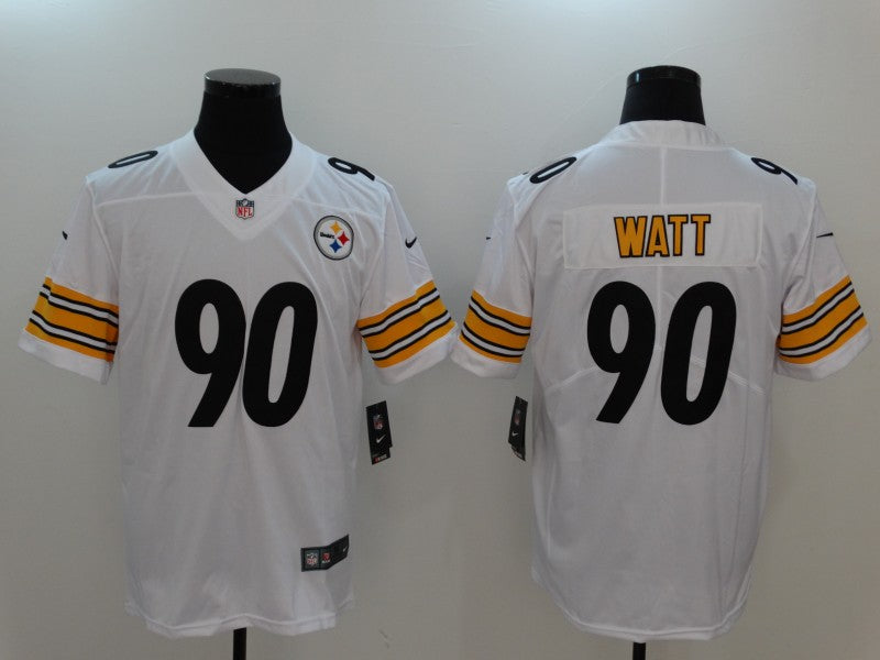 TJ Watt Pittsburgh Steelers white jersey