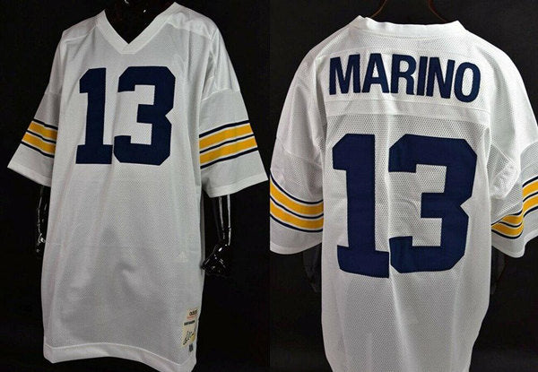Dan Marino Pitt Panthers white jersey