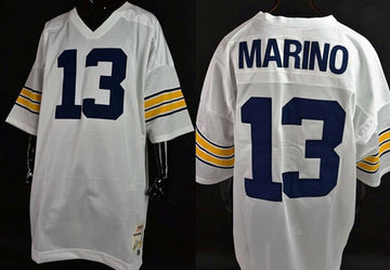 Dan Marino Pitt Panthers white jersey