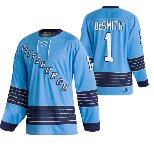 Casey DeSmith Pittsburgh Penguins blue jersey
