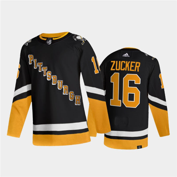 Jason Zucker Pittsburgh Penguins black jersey