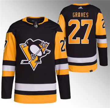 Ryan Graves Pittsburgh Penguins black jersey