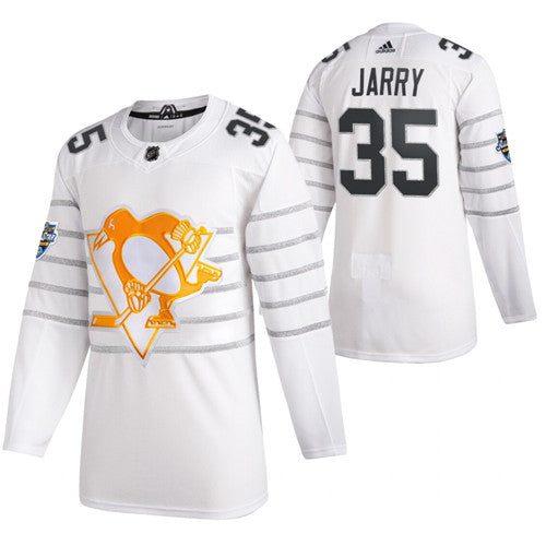 Tristan Jarry Pittsburgh Penguins white jersey