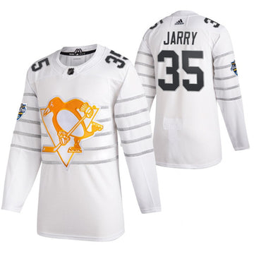 Tristan Jarry Pittsburgh Penguins white jersey