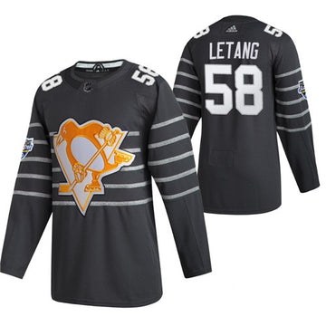 Kris Letang Pittsburgh Penguins grey jersey