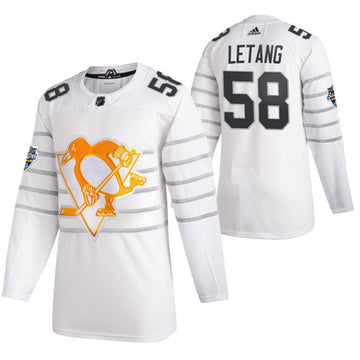 Kris Letang Pittsburgh Penguins white jersey