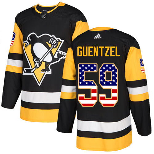 Jake Guentzel Pittsburgh Penguins black jersey
