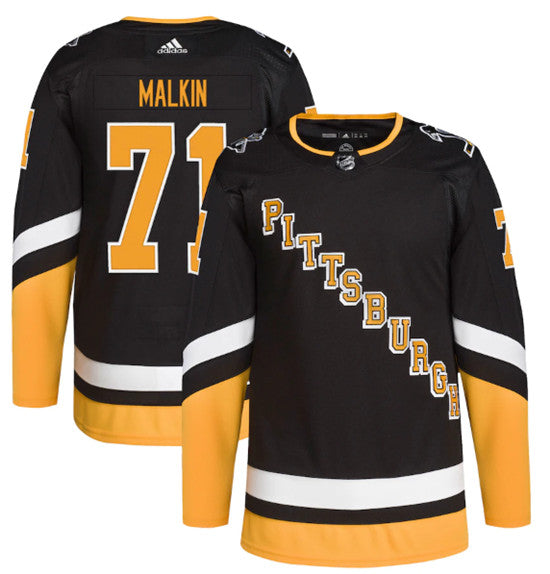 Evgeni Malkin Pittsburgh Penguins black jersey