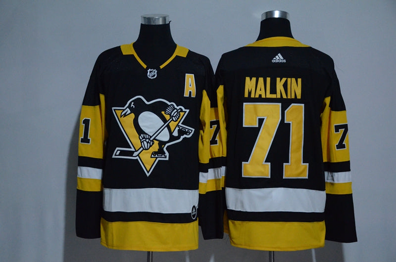 Evgeni Malkin Pittsburgh Penguins black jersey