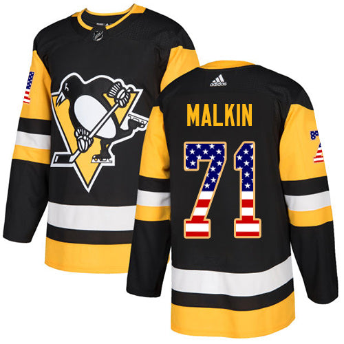 Evgeni Malkin Pittsburgh Penguins black jersey