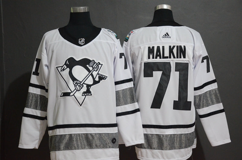 Evgeni Malkin Pittsburgh Penguins white All-Star jersey
