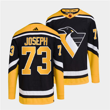 Pierre-Olivier Joseph Pittsburgh Penguins black Reverse Retro jersey