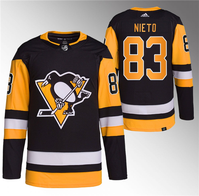 Matt Nieto Pittsburgh Penguins black jersey