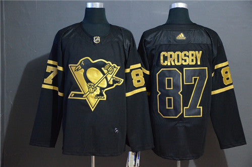Sidney Crosby Pittsburgh Penguins black jersey