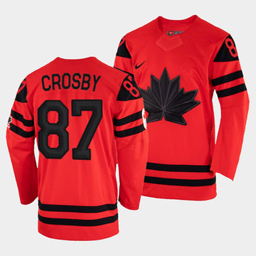Sidney Crosby Canada Pittsburgh Penguins red jersey