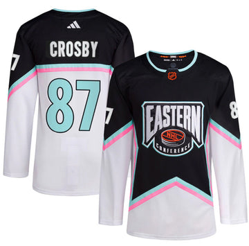 Sidney Crosby Pittsburgh Penguins white-black All-Star jersey