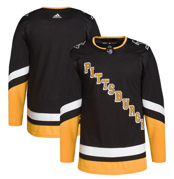 Custom Pittsburgh Penguins black jersey