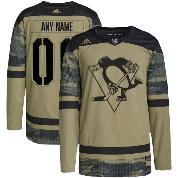 Custom Pittsburgh Penguins camo Camo jersey