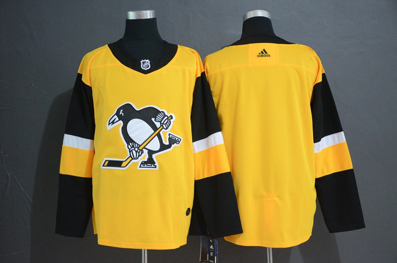 Pittsburgh Penguins gold jersey