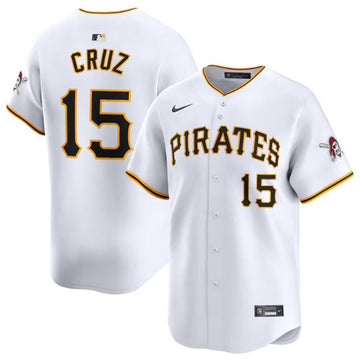 Oneil Cruz Pittsburgh Pirates white Home jersey