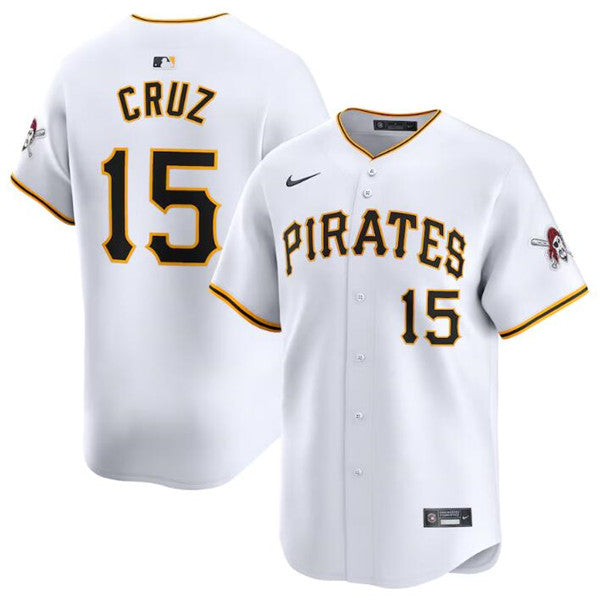 Oneil Cruz Pittsburgh Pirates white Home jersey