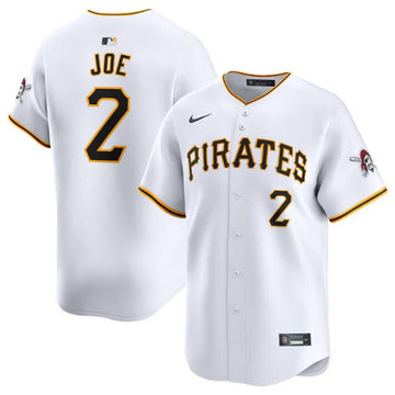 Connor Joe Pittsburgh Pirates white Home jersey