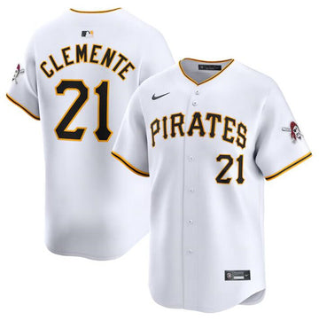 Roberto Clemente Pittsburgh Pirates white Home jersey