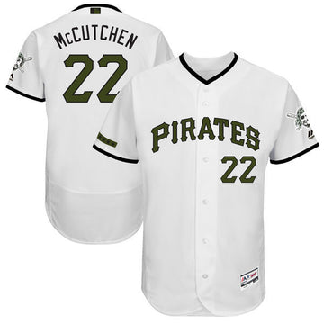 Andrew McCutchen Majestic Pittsburgh Pirates white Authentic jersey