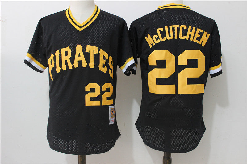 Andrew McCutchen Pittsburgh Pirates black Authentic jersey