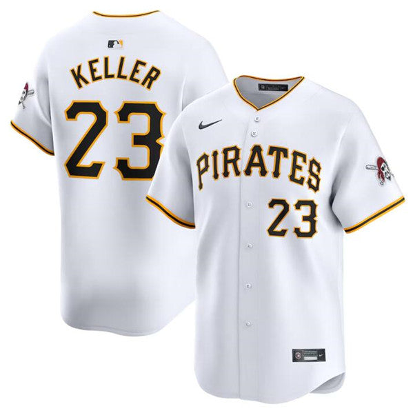 Mitch Keller Pittsburgh Pirates white Home jersey