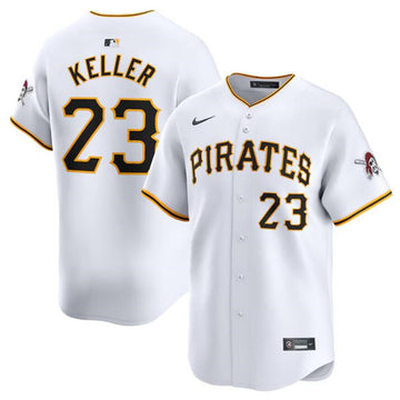 Mitch Keller Pittsburgh Pirates white Home jersey