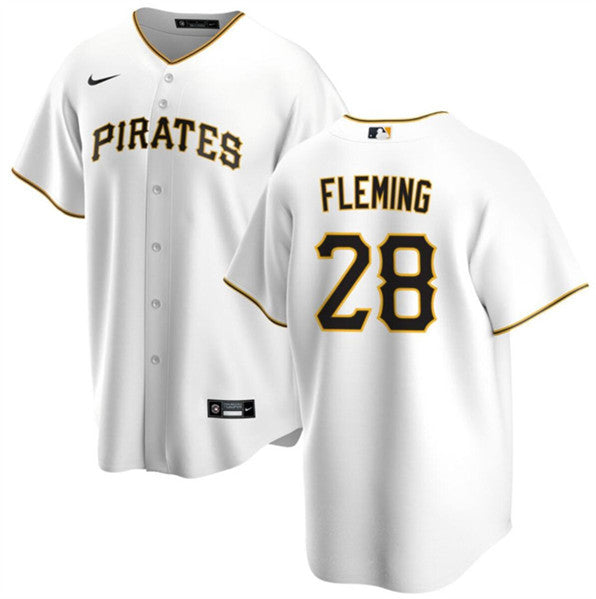 Josh Fleming Pittsburgh Pirates white jersey