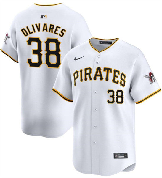 Edward Olivares Pittsburgh Pirates white Home jersey