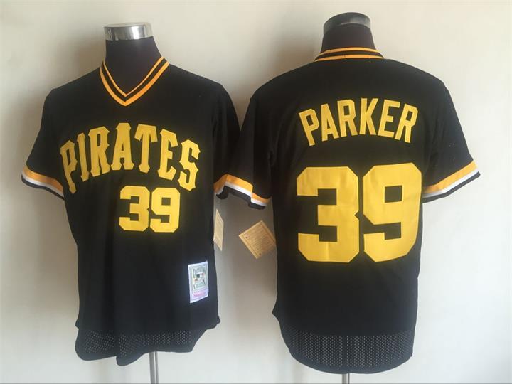 Dave Parker Pittsburgh Pirates black Throwback jersey