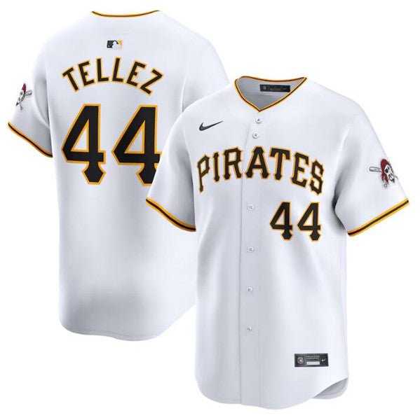 Rowdy Tellez Pittsburgh Pirates white Home jersey