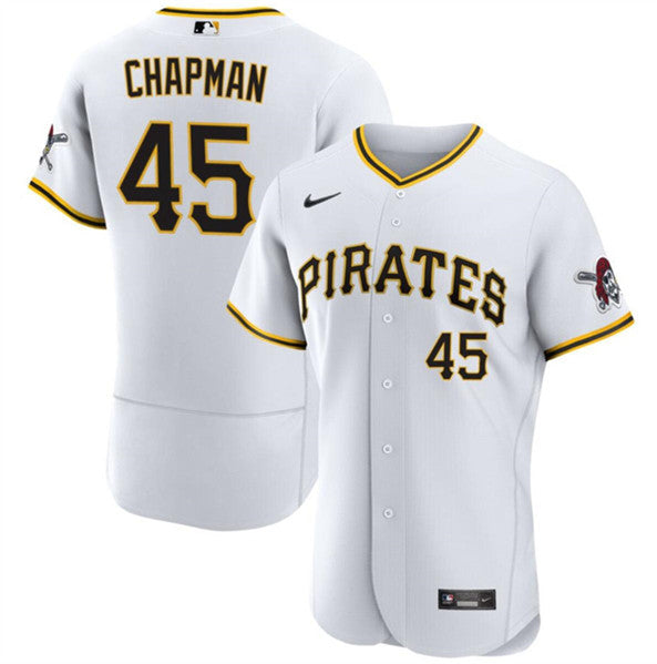 Aroldis Chapman Pittsburgh Pirates white jersey