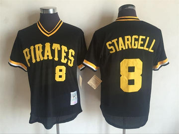 Pittsburgh Pittsburgh Pirates black Throwback jersey