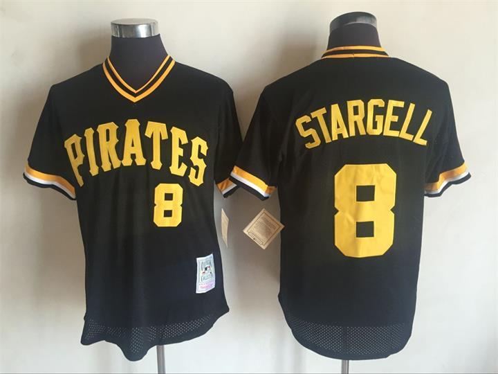 Pittsburgh Pittsburgh Pirates black Throwback jersey