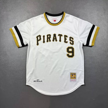 Bill Mazeroski Pittsburgh Pirates white jersey