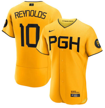 Pittsburgh Pirates gold City Connect jersey