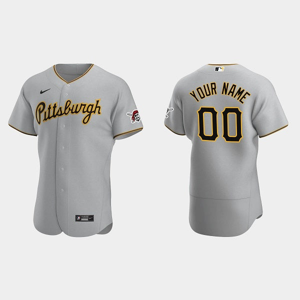 Pittsburgh Pirates gray jersey