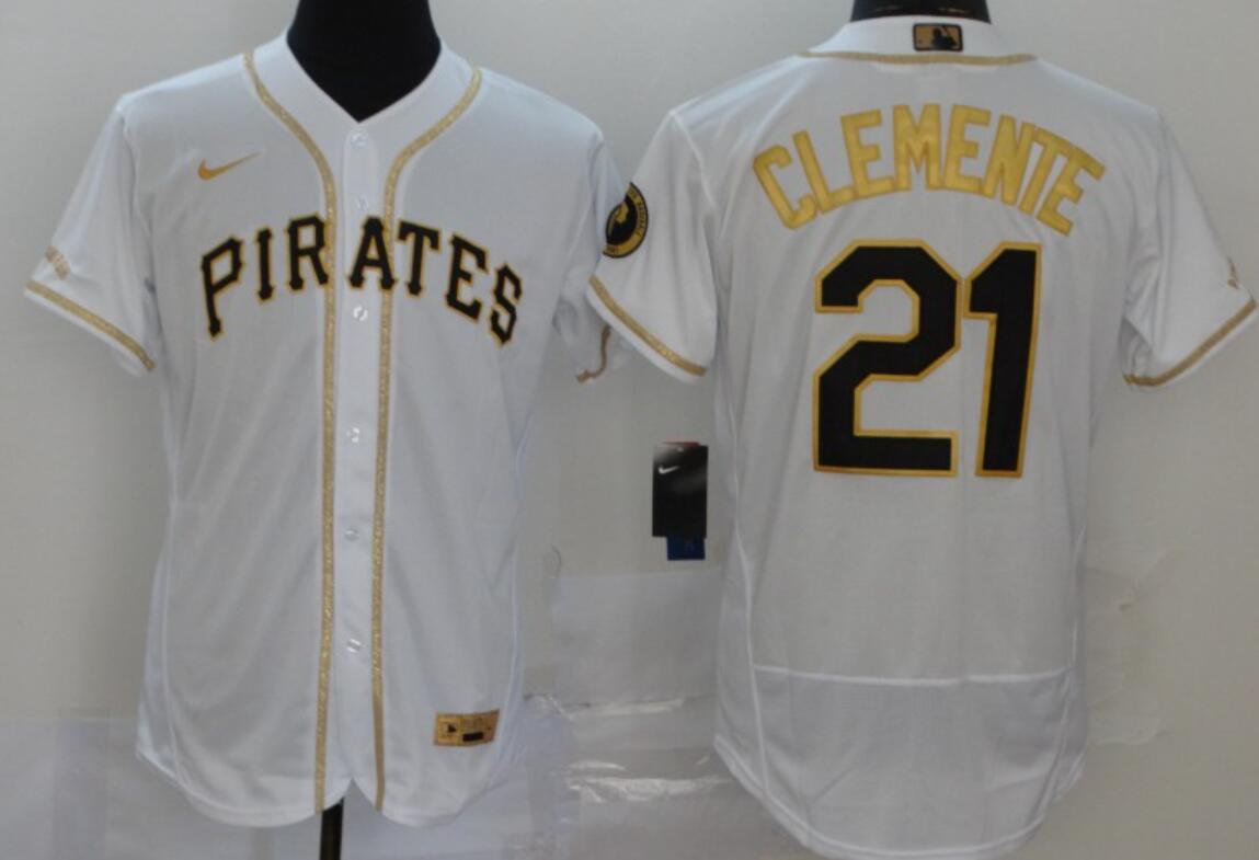 Pittsburgh Pirates white jersey
