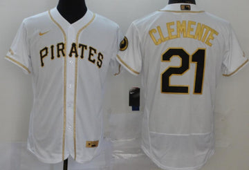 Pittsburgh Pirates white jersey