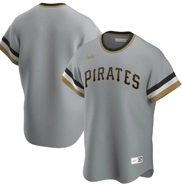 Pittsburgh Pirates grey jersey