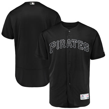 Majestic Pittsburgh Pirates black jersey