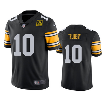 Mitch Trubisky Pittsburgh Steelers black jersey