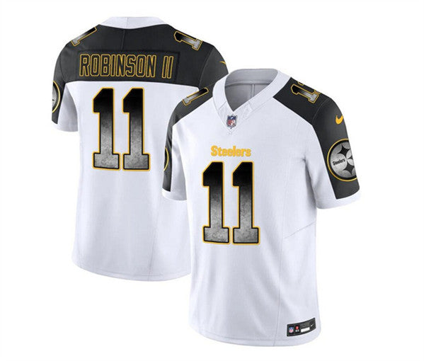Allen Robinson II Pittsburgh Steelers white-black FUSE jersey