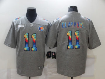 Chase Claypool Pittsburgh Steelers grey jersey